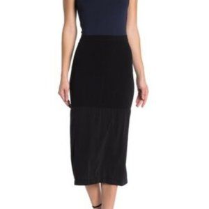 Wolford Fatal Lax Fit Skirt Black Sz S New W/ Tags